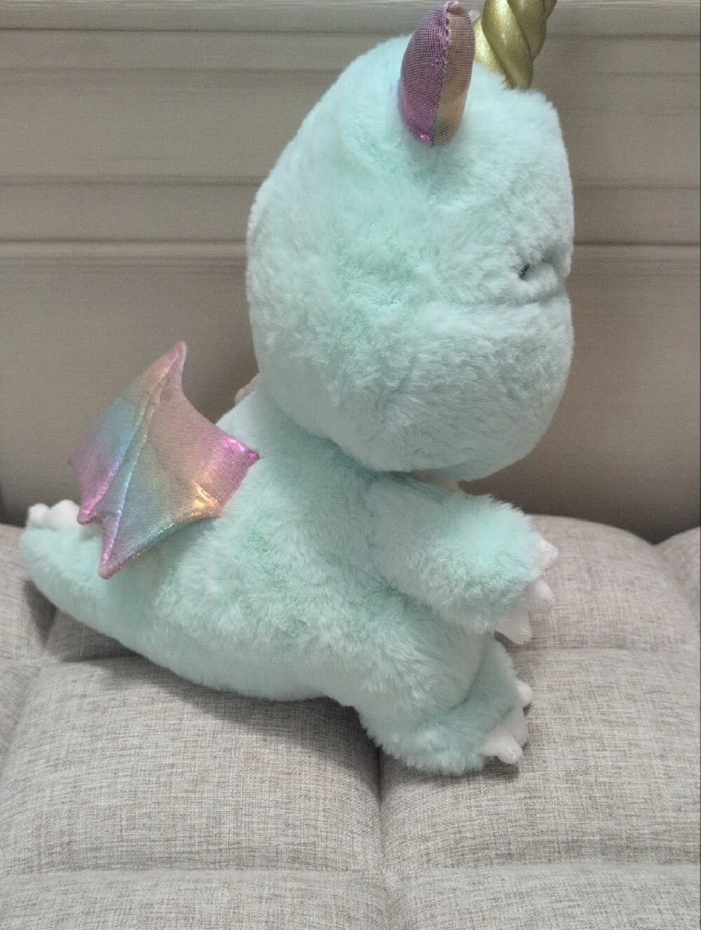 FAO Schwartz Light Up Projection Unicorn Plush Toy Stuffed Animal